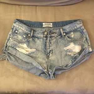 One Teaspoon Bandit Shorts Size 28